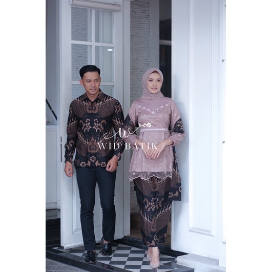 WIDBATIK - Set Couple Arunika Brown-2