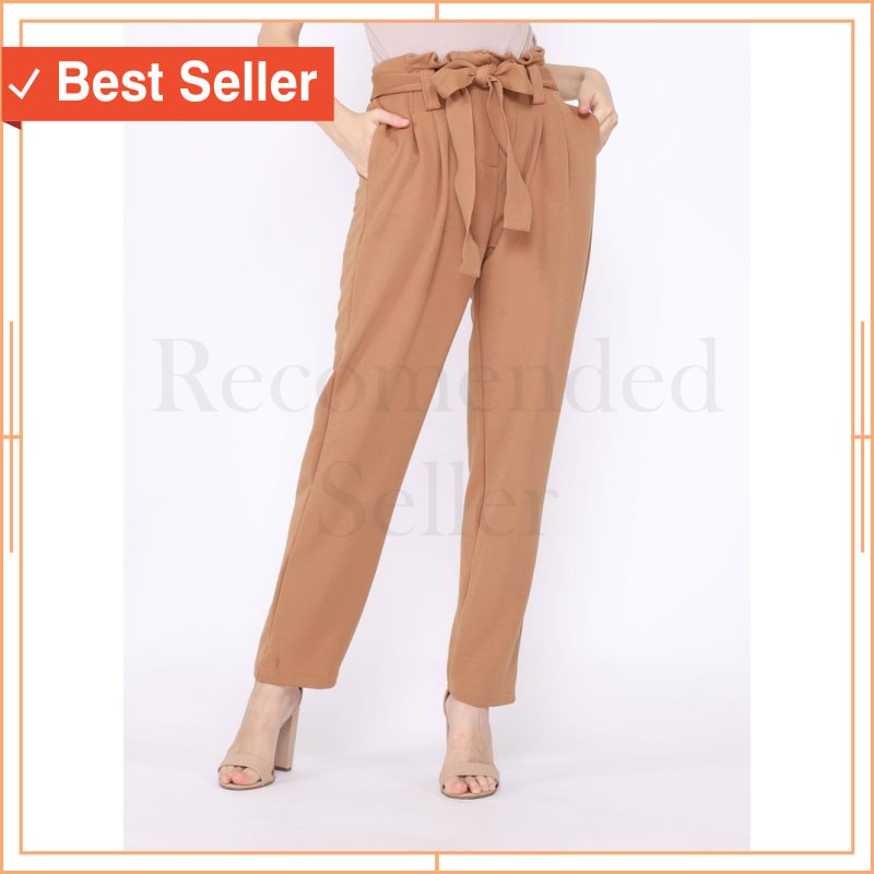 PROMO CEPAT KIRIM CELANA WANITA MODERN ORI / Nyonya Nursing Wear - Celana Highwaist Chevilla