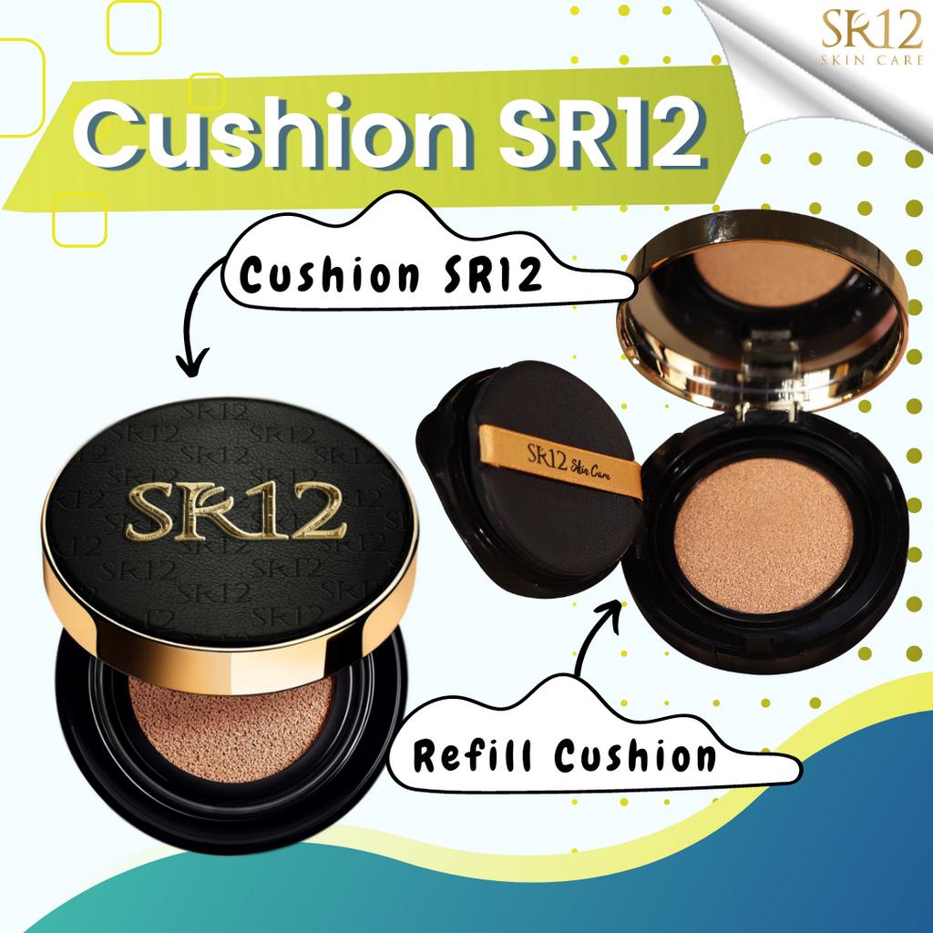 Cushion Sr12 Original Bedak Basah Cair Tahan Lama Spf Bpom Refil Cushion