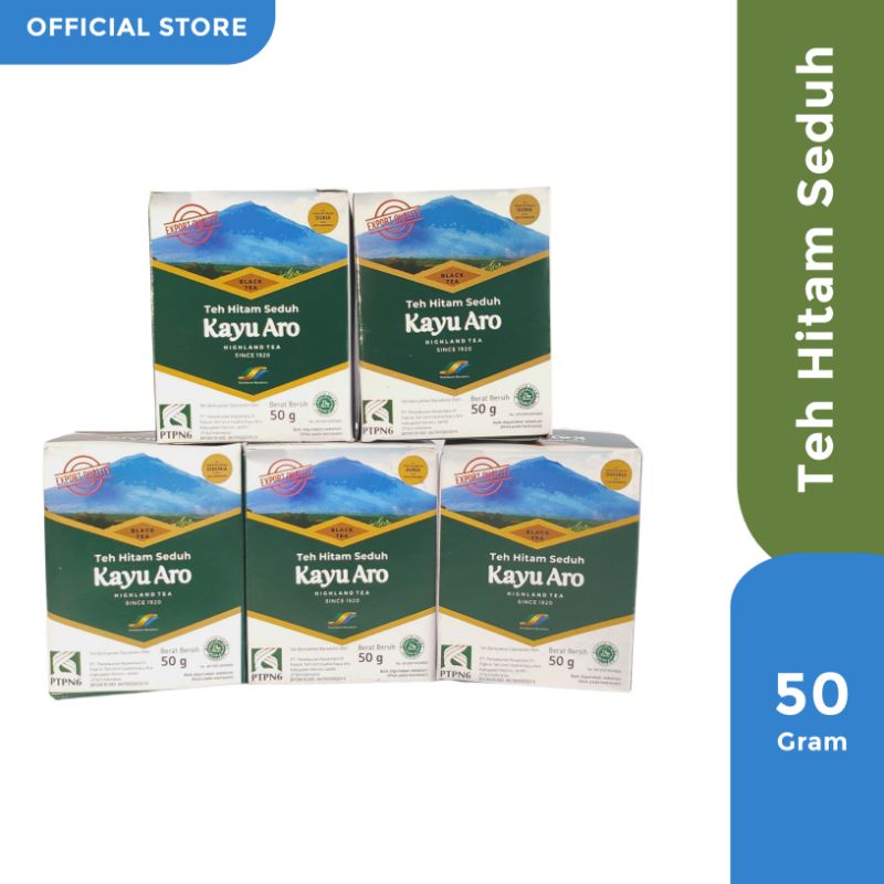 

Teh Kayu Aro Black Tea 50g | Teh Hitam Seduh