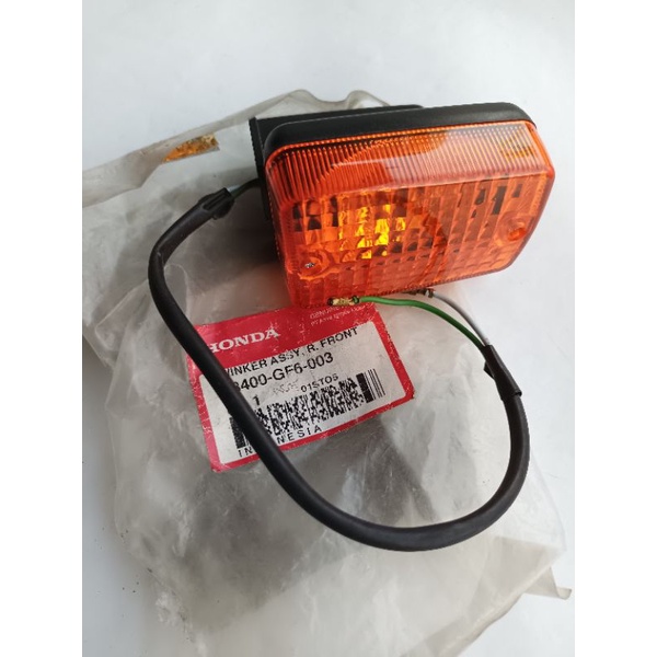 sein honda win honda c700 gl100 original baru lampu sein honda win original sub honda gl100 c700