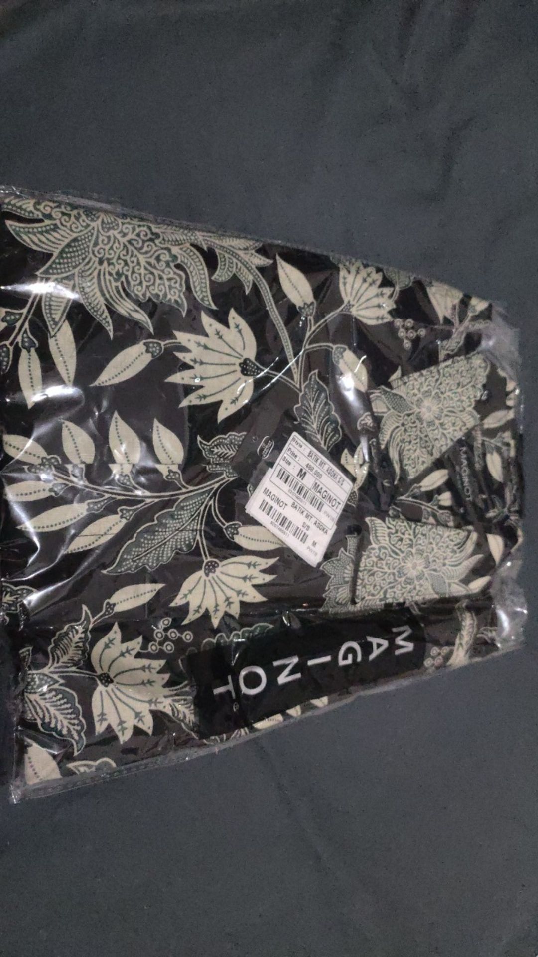 Maginot Kemeja Batik Pria Asoka-ss Lengan Pendek