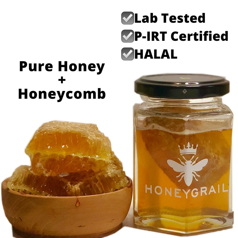 

Madu Murni Sarang 150 gr Honeygrail