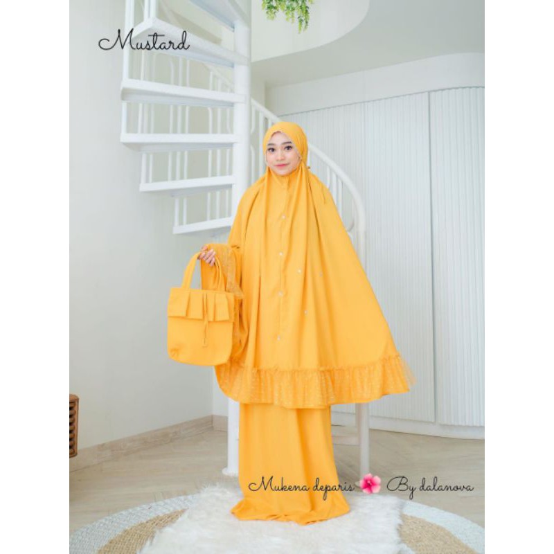 mukena de'paris 100% asli by Dalanova