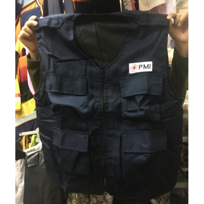 rompi PMI biru dongker