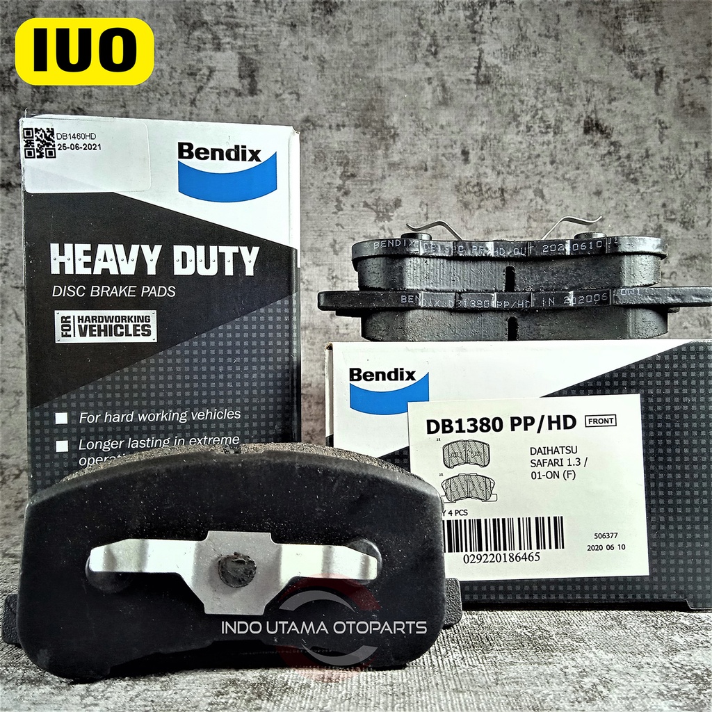 Brake Pad BENDIX Agya Matic Ayla Datsun Go YRV Kampas Rem BENDIX DB1380