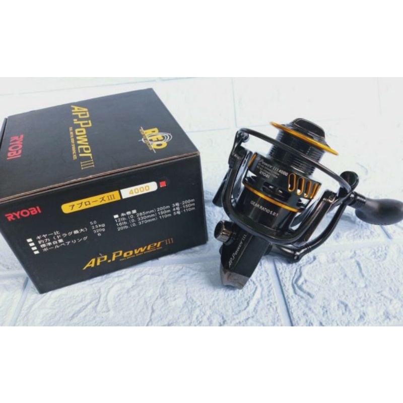 reel ryobi ap power III 4000