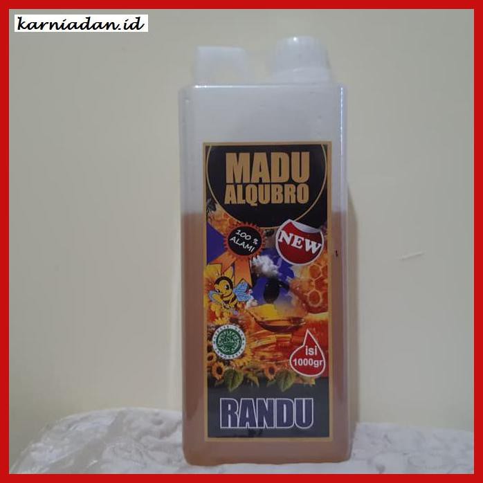 

MADU-MINUMAN- MADU RANDU ALQUBRO AL QUBRO 1KG 1 KG -ASLI-BUKAN-KAWE-KAWE-