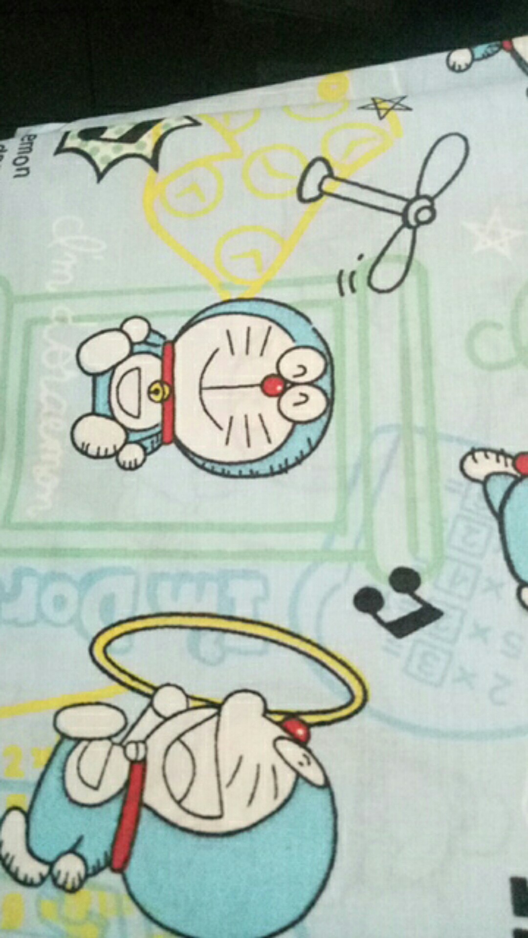 De Action-kain Sprei Katun Lokal Meteran Star Bintang Kecil