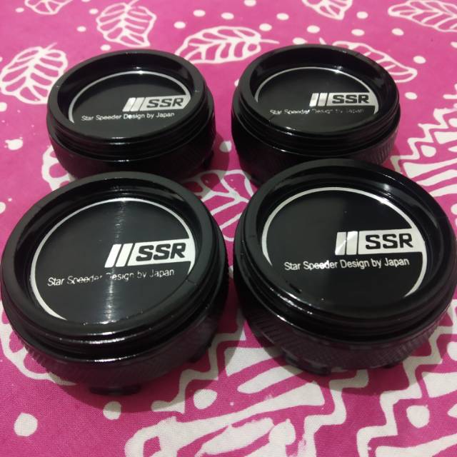 Center dop velg recing mobil tutup as velg mobil SSR