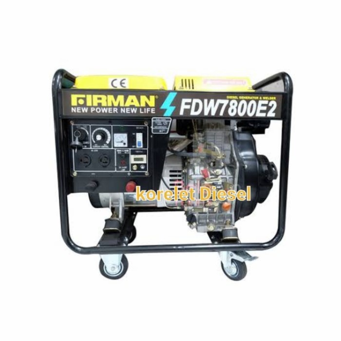 Mesin Genset Las Welder Firman FDW 7800 E2