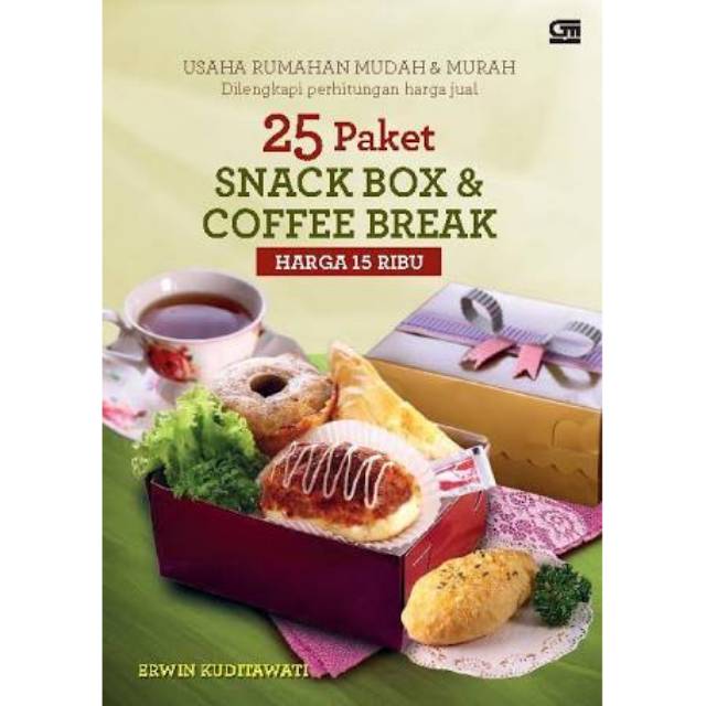 

Buku Masakan 25 Paket Snack Box & Coffee Break Harga 15ribu