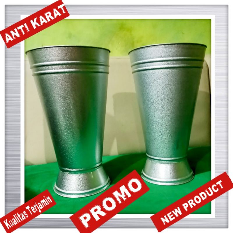 VAS BUNGA HIAS /  POT BUNGA HIAS ( Tinggi 25 cm )