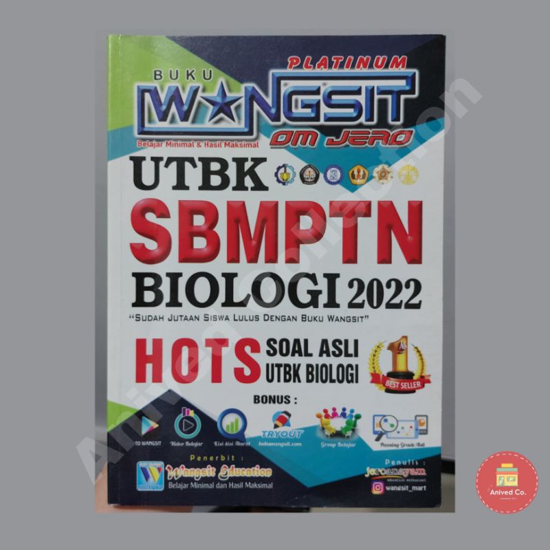 

GRATIS ONGKIR | Wangsit Biologi UTBK SBMPTN 2022 [ORI] [OM JERO]