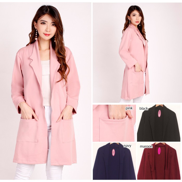 Auter Wanita [ANGIE] Scuba Murah Bigsize 4 warna Marun A0A7 Viral 2021 Wanita Bisa Cod Produk Spesia