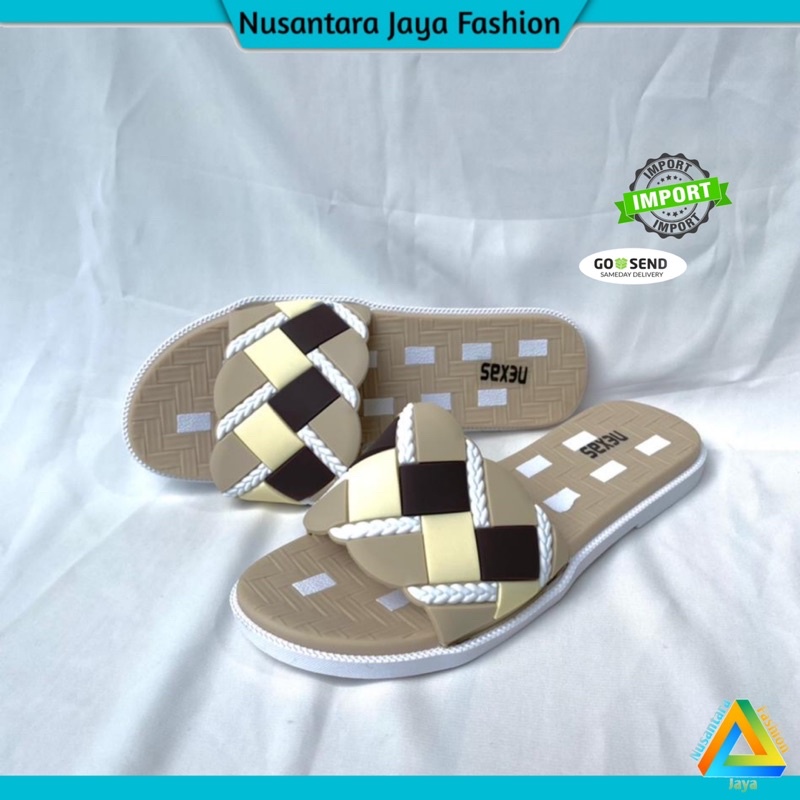 Sandal Selop Wanita Terbaru - Sandal Jelly Wanita Import 8868 2