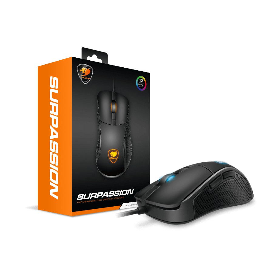 Mouse gaming Cougar Wired usb optical Surpassion Rgb 7200DPI