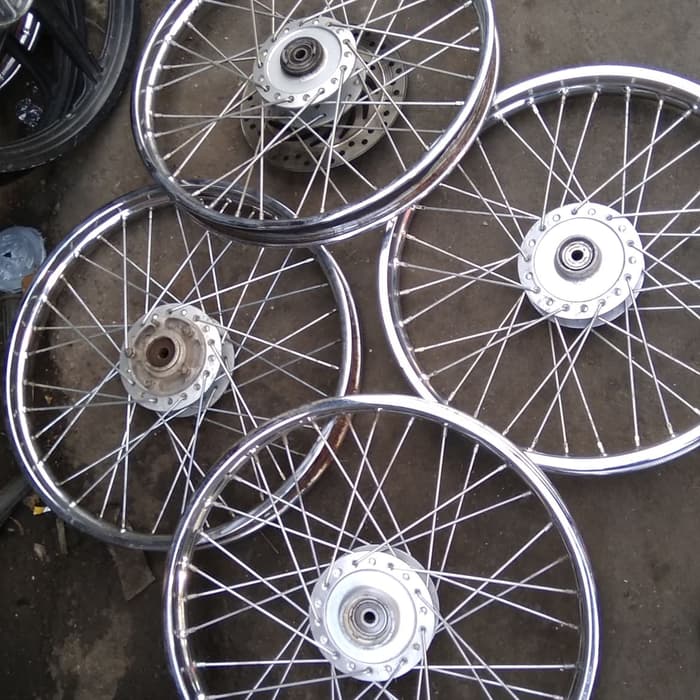 velg velk depan jari2 karishma supra x 125 revo absolut supra fit new