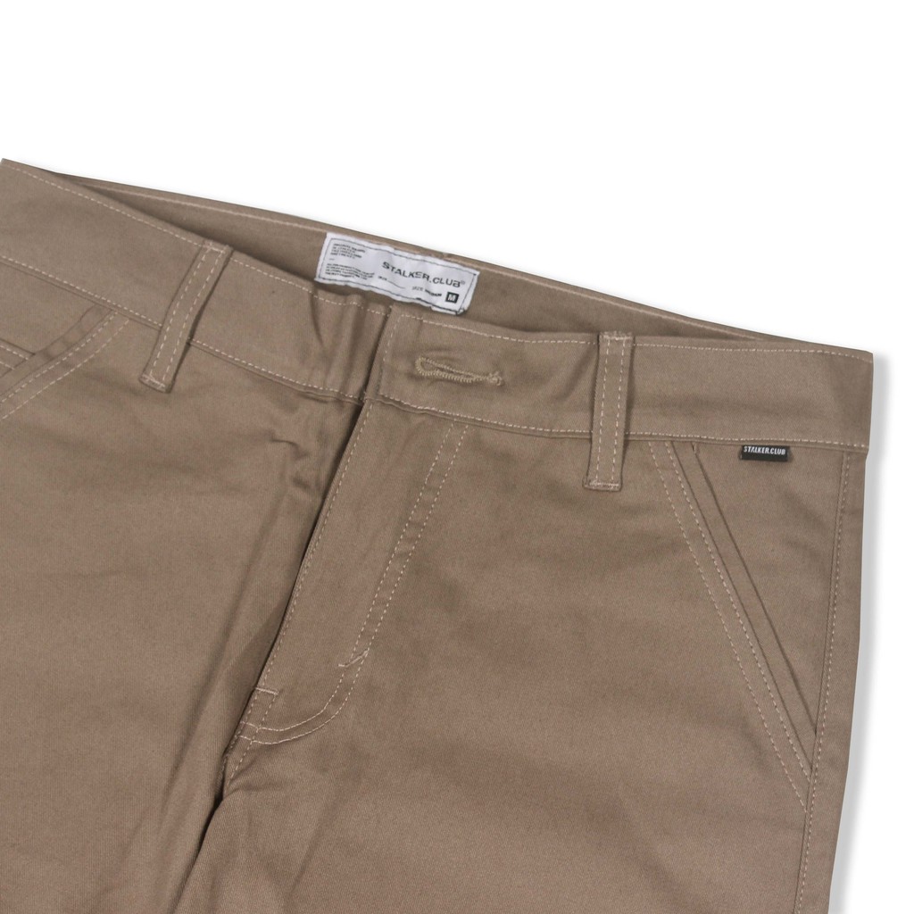 Stalker Celana Chino / Pants - Cleine Art 05 - Brown