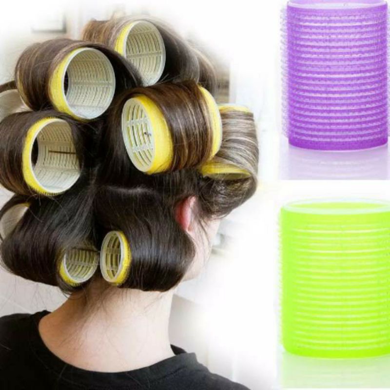 Roll Rambut Gulungan Rambut Poni Hair Curler Roll Tempel