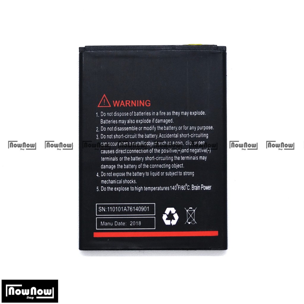 Baterai Evercoss A65A A80A Elevate Y2 Original Double Power Batre Batrai Battery HP