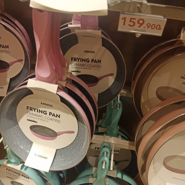 Teflon frying pan miniso best seller banget