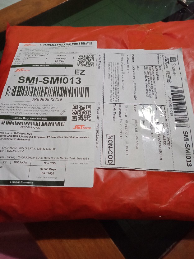 Shopashop Solo Batik Couple Medina Tunik Bruklat Tile Mutiara