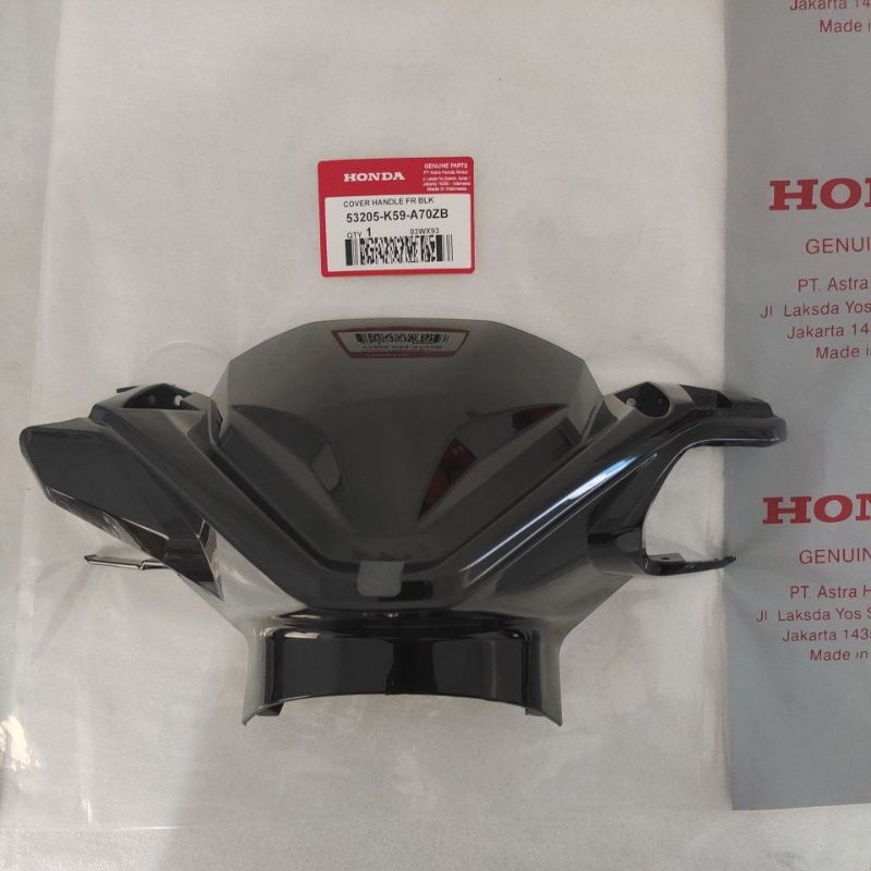 Batok lampu Depan HITAM Honda New Vario 125 150 led 2018 ORIGINAL