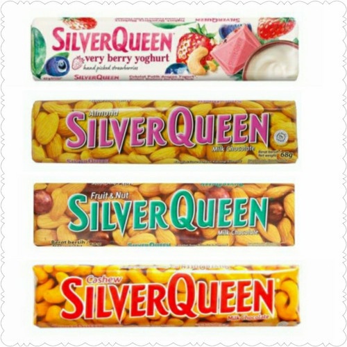

SILVER QUEEN 55 GRAM ALL VARIAN