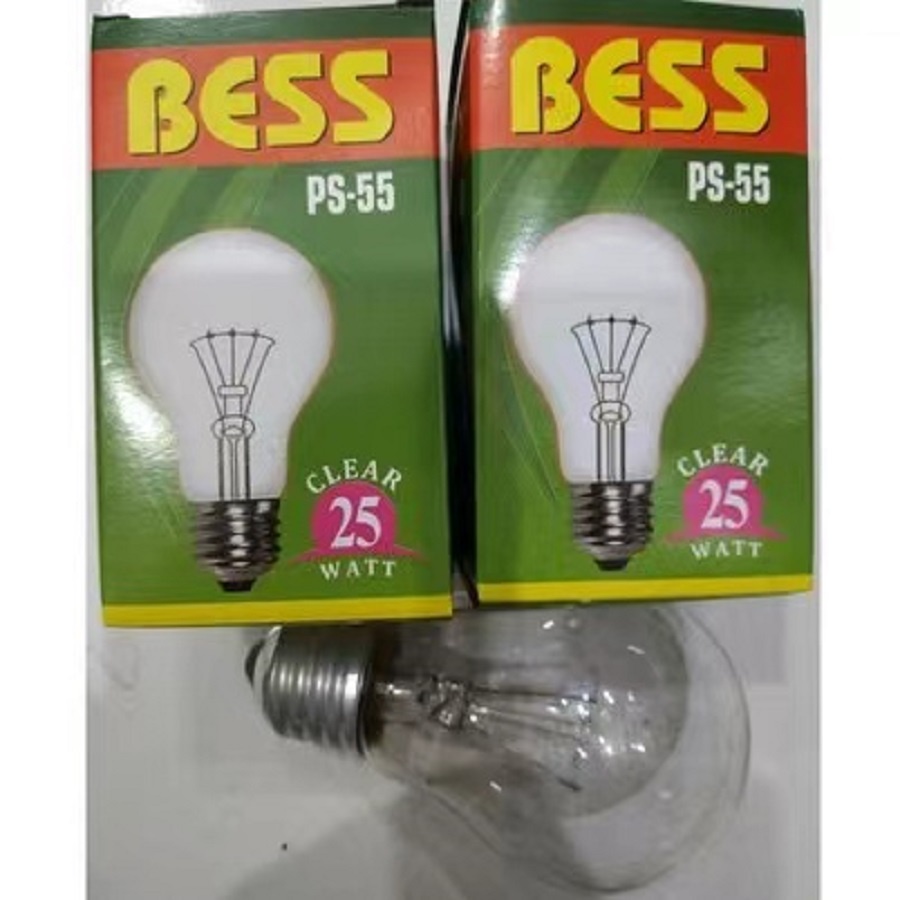 Lampu Pijar BESS Bohlam Bola 5w 10w 15w Watt Penghangat Penetas Telur Lampu Kandang Ayam Panas Inkubator