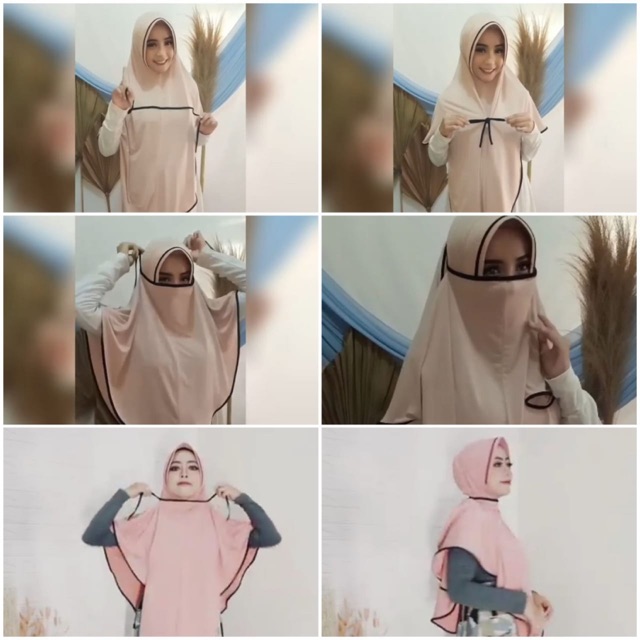 HIJAB SYAR’I KHADIJAH 3 in 1