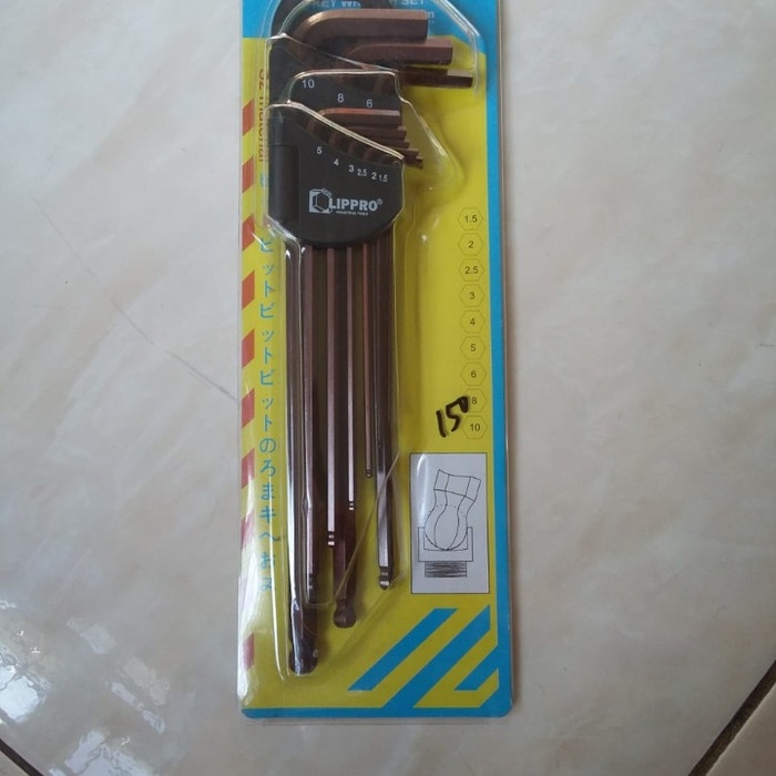 kunci L Lippro 1set