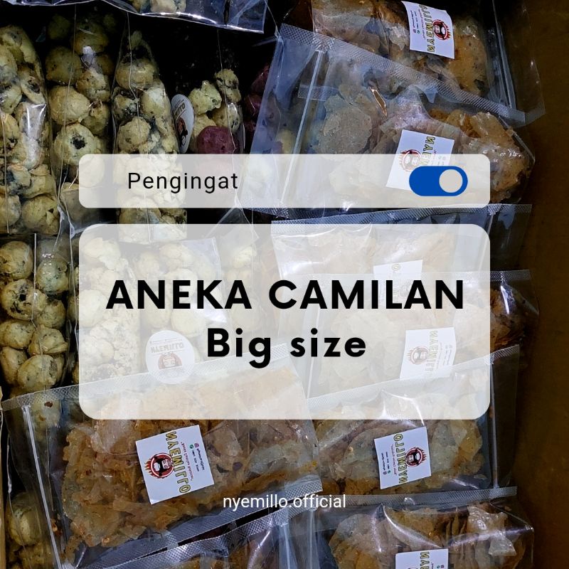 

[NYEMILLO] BASRENG SULTAN | KRIPCA | USUS KRISPI | MIE LIDI | Makaroni Pipa 120g