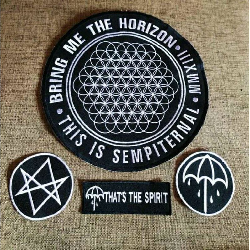 BACKPATCH PUNGGUNG JAKET BMTH