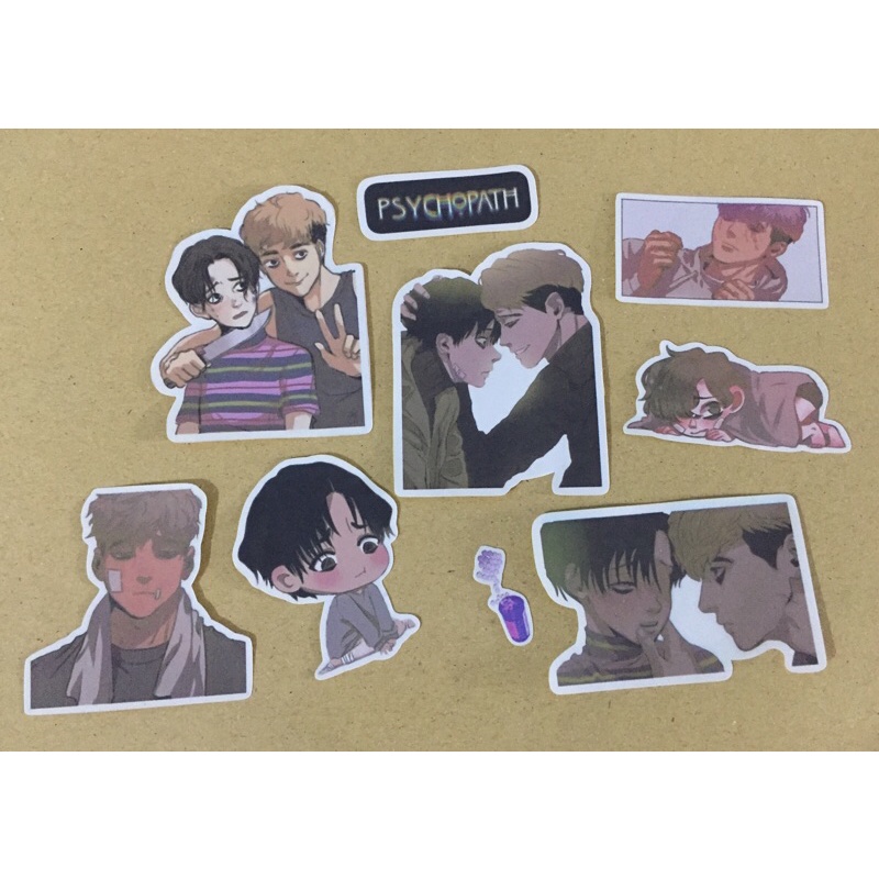 STIKER BL YAOI MANHWA KILLING STALKING