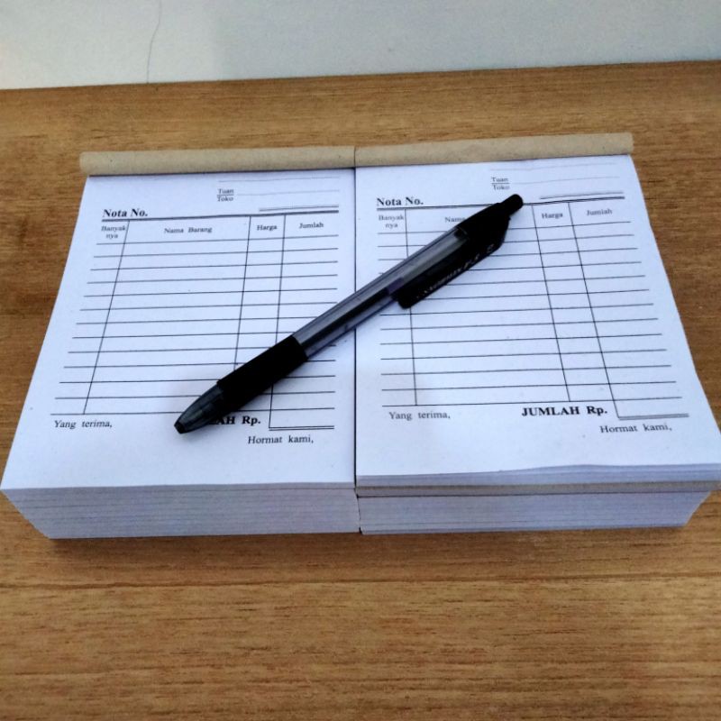 

Nota Kontan 1PLY 50 lembar