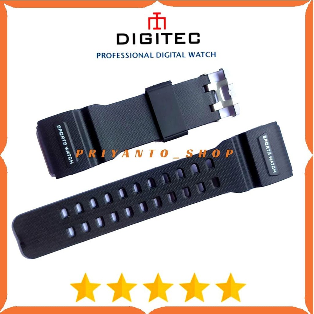 Tali jam Tangan Digitec 2102 Digitec DG-2102T Dg 2102 Rubber Strap