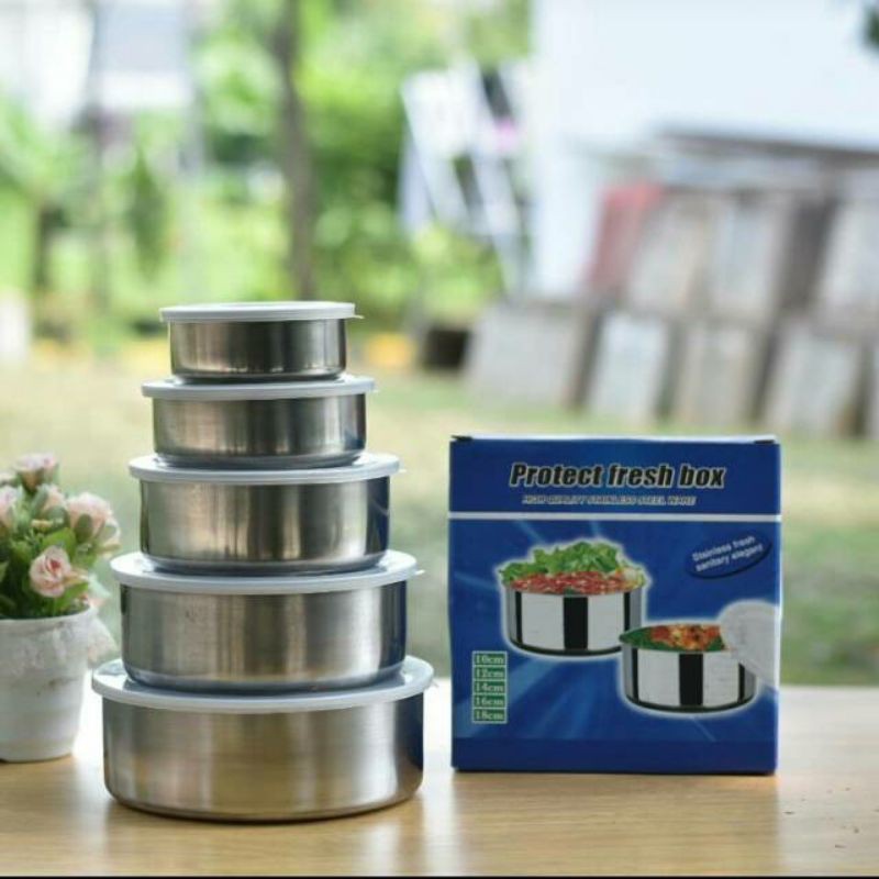 Rantang Stainless 5 Susun - Rantang Beranak Stainless Steel