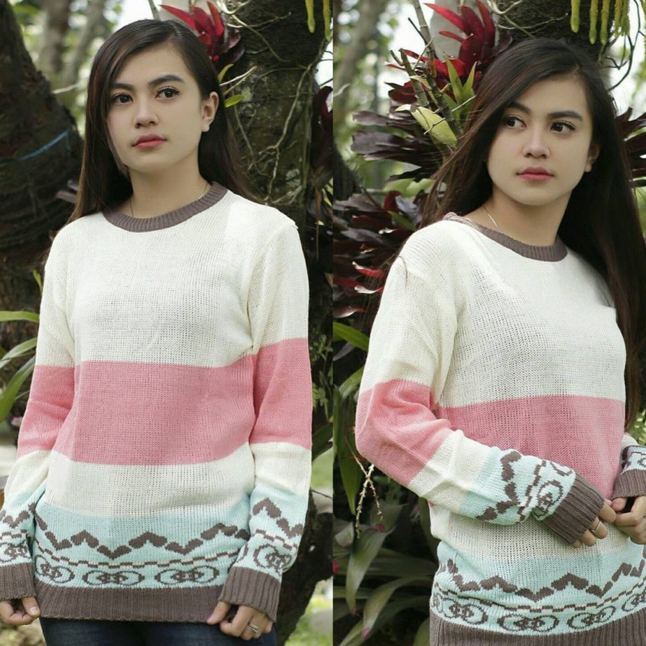  OFFICIAL DISKON SWEATER  RAJUT  MURAH WANITA  CEWEK 