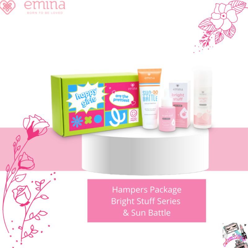 ☃Cutezz_Ching1☃Emina Hampers Lebaran Girls Are The Prettiest Skincare Box