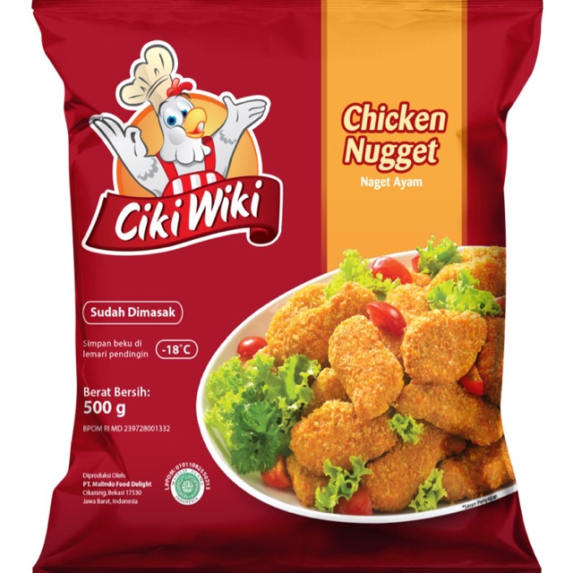 

Ciki Wiki Chicken Nugget - Nugget Ayam Original 500gr