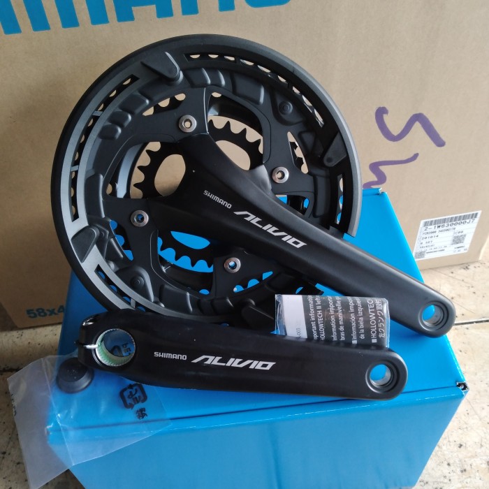 CRANKSET/CRANK SET SHIMANO ALIVIO FC-T4060 HOLLOWTECH 2/HT2 48T-36-26T
