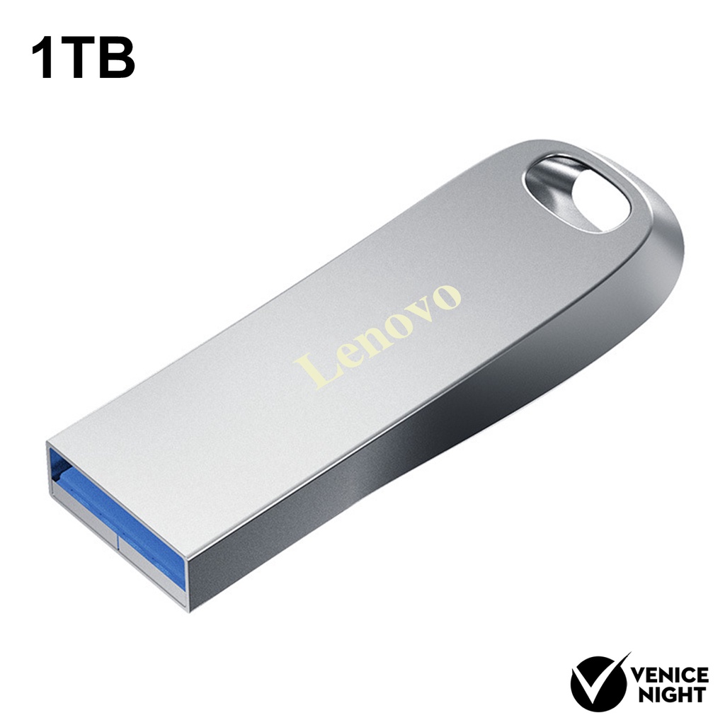 (SF) Lenovo 1TB / 2TB Flashdisk USB Bahan Logam Anti Air Untuk PC