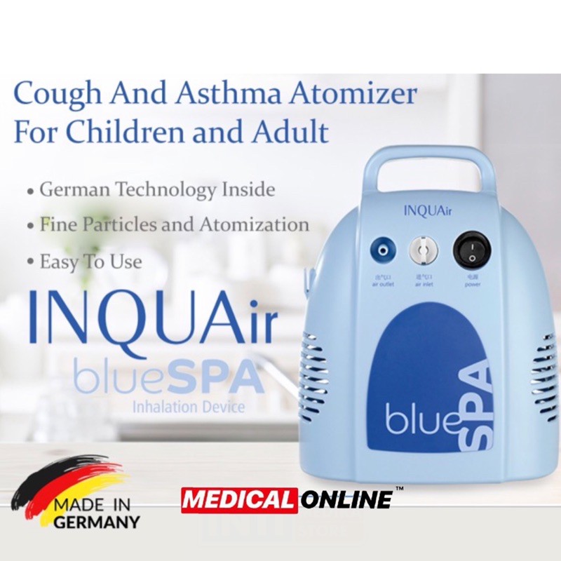 NEBULIZER GEA - INQUAIR BLUESPA DEWASA DAN ANAK GEA MEDICAL ONLINE MEDICALONLINE