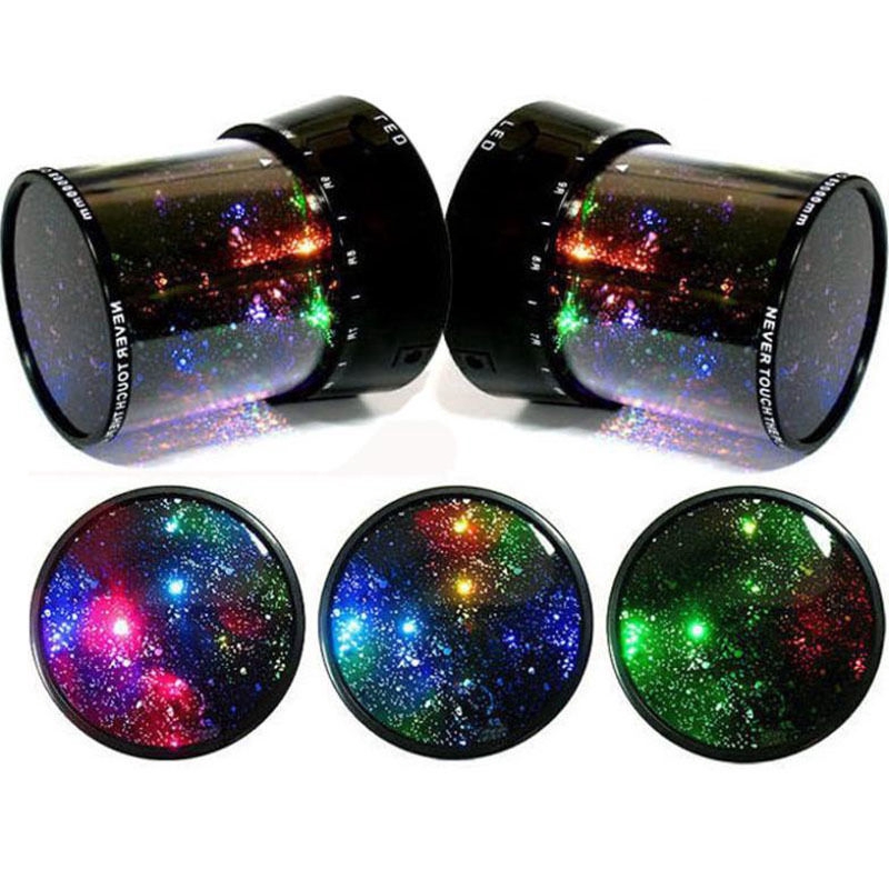 Amazing LED Starry Night Sky Projector Lamp Stars light Cosmos Master Kids Gifts