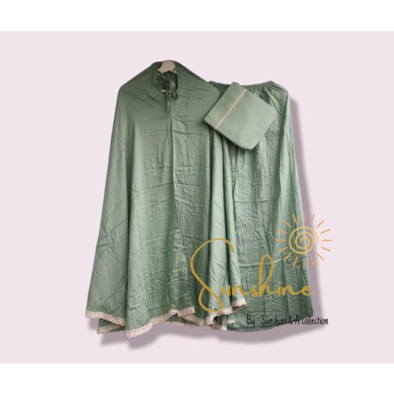 Mukena rayon/mukena polos