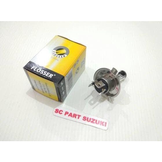 Bohlam Lampu Depan Suzuki H4 Flosser 90/100