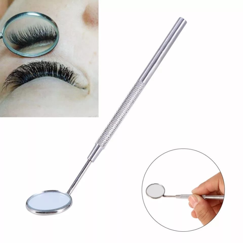 Kaca Bulat Cermin mirror Eyelash Extension