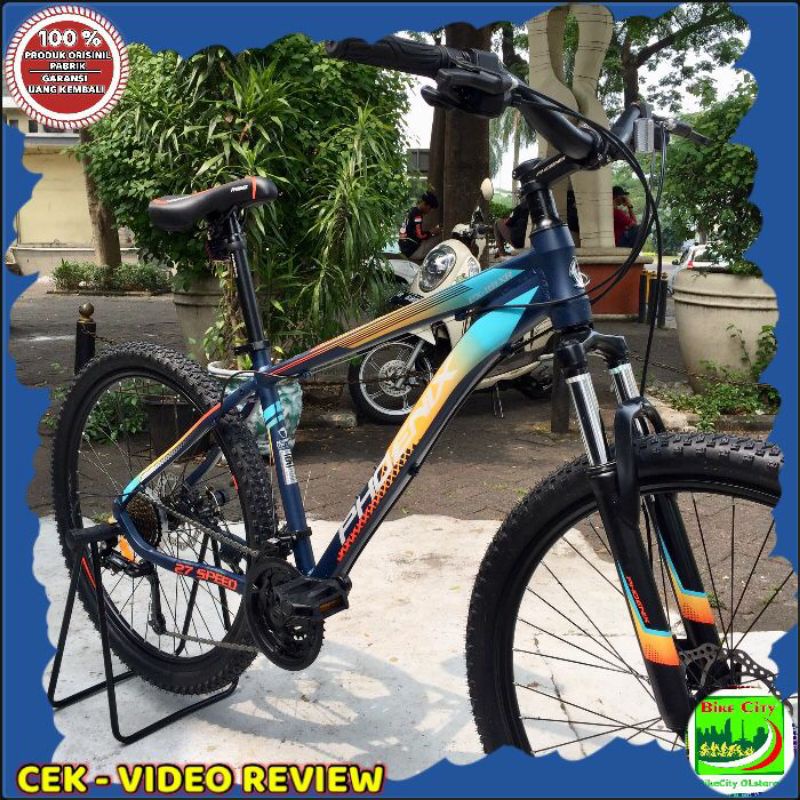 sepeda mtb 27.5 inch phoenix alloy 3x9sp Dikirim Rakit StelJadi