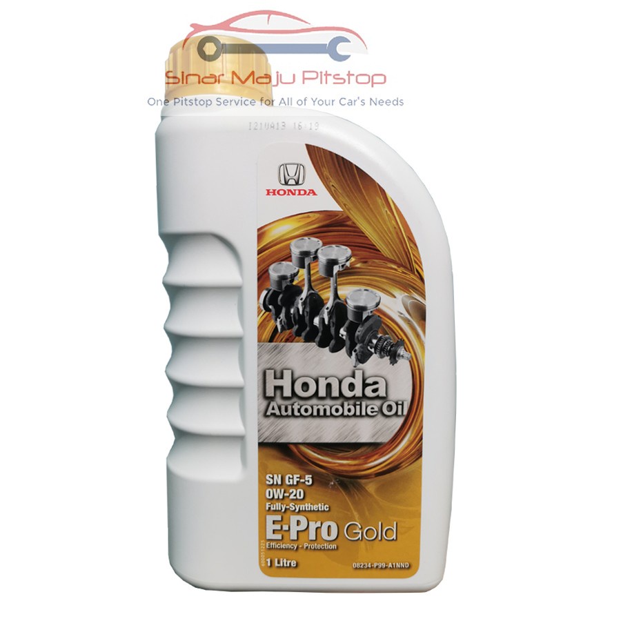 Pelumas Oli Mesin Mobil HONDA BRIO & MOBILIO & FREED & JAZZ & CITY - HONDA AUTOMOBILE OIL E-PRO GOLD